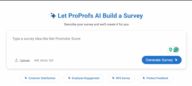Building your DEI survey with AI