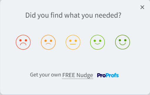 CSAT closed-ended rating scale survey template