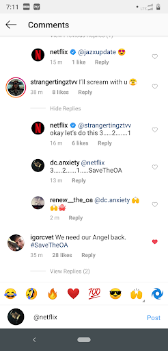 Netflix on Instagram