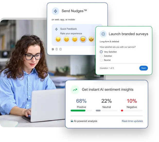 All-In-One Platform for Surveys, Nudges™ & More