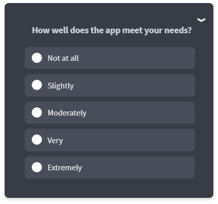 Mobile App Survey Questions & Examples | Qualaroo