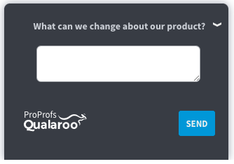 Follow up question