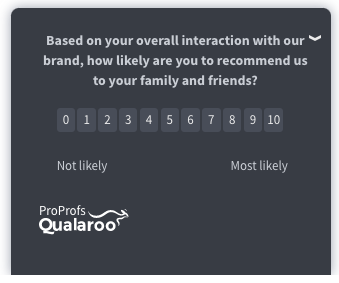how likely are you to recommend us to your family and friends?
