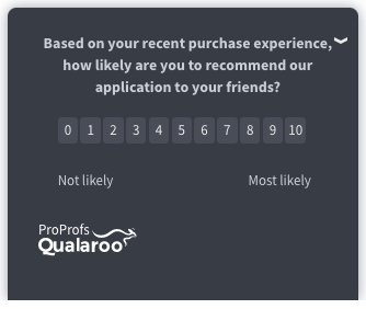 how likely are you to recommend our application to your friends?