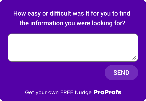 Collect Website Feedback