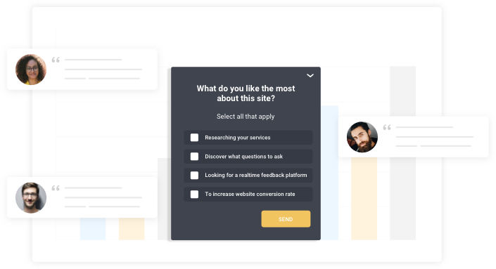 collect user feedback for any website