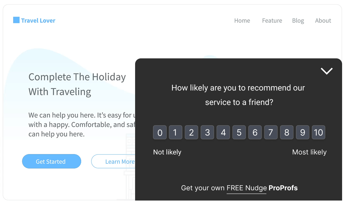 Create Website Feedback